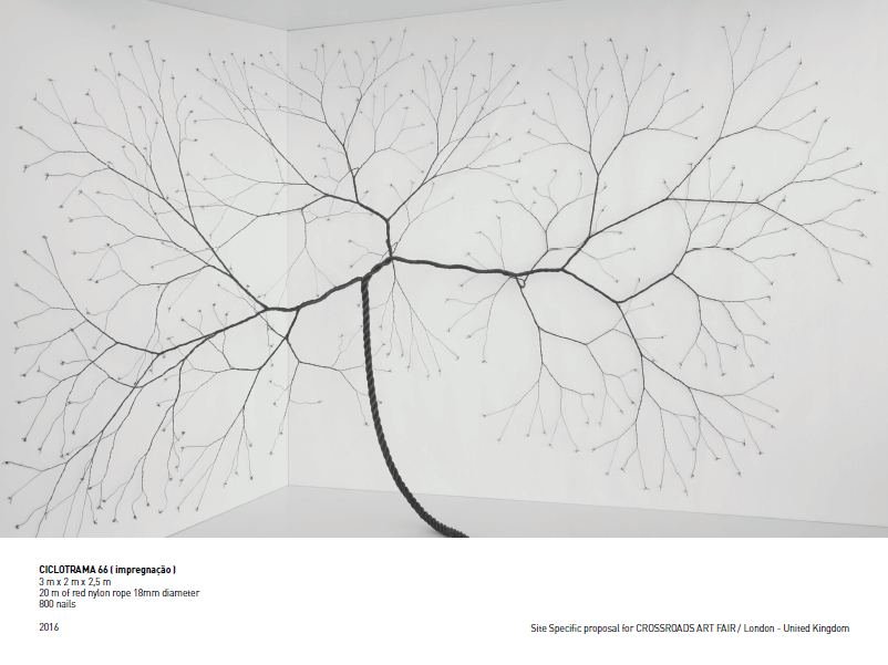 Janaina Mello Landini, Ciclotrama 66 (impregnação), 2016