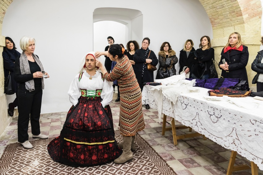 Ruben Montini, La Vestizione della Sposa, 2016 - Ph Ela Bialkowska - OKNOstudio