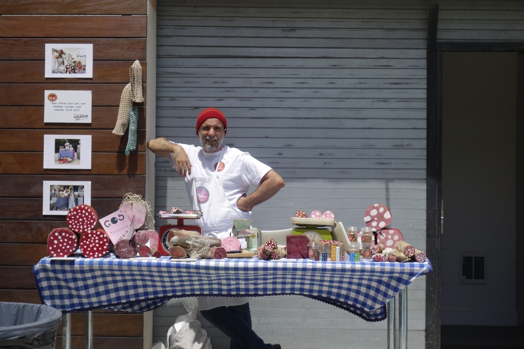 Davide Volponi, Salumeria Volponi (installation view), Brooklyn (2019)